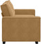 vidaXL - Tweezitsbank - 140 - cm - stof - bruin