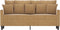 vidaXL - Tweezitsbank - 140 - cm - stof - bruin