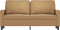 vidaXL - Tweezitsbank - 140 - cm - stof - bruin