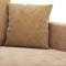 vidaXL - Tweezitsbank - 140 - cm - stof - bruin