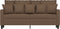 vidaXL - Tweezitsbank - 140 - cm - stof - bruin