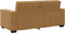 vidaXL - Tweezitsbank - 140 - cm - stof - bruin