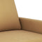 vidaXL - Tweezitsbank - 140 - cm - stof - bruin