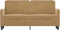 vidaXL - Tweezitsbank - 140 - cm - stof - bruin