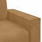 vidaXL - Tweezitsbank - 140 - cm - stof - bruin