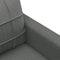 vidaXL - Tweezitsbank - 140 - cm - stof - donkergrijs