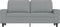 vidaXL - Tweezitsbank - 140 - cm - stof - lichtgrijs