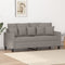 vidaXL - Tweezitsbank - 140 - cm - stof - taupe