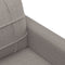 vidaXL - Tweezitsbank - 140 - cm - stof - taupe