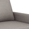 vidaXL - Tweezitsbank - 140 - cm - stof - taupe