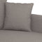 vidaXL - Tweezitsbank - 140 - cm - stof - taupe