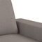 vidaXL - Tweezitsbank - 140 - cm - stof - taupe