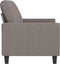 vidaXL - Tweezitsbank - 140 - cm - stof - taupe