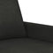 vidaXL - Tweezitsbank - 140 - cm - stof - zwart