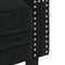 vidaXL - Tweezitsbank - Chesterfield-stijl - en - bolsters - fluweel - zwart