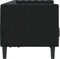 vidaXL - Tweezitsbank - Chesterfield-stijl - en - bolsters - fluweel - zwart