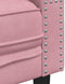 vidaXL - Tweezitsbank - Chesterfield-stijl - en - bolsters - fluweel - roze