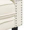 vidaXL - Tweezitsbank - Chesterfield-stijl - en - bolsters - fluweel - crèmekleur