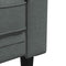 vidaXL - Tweezitsbank - Chesterfield-stijl - stof - donkergrijs