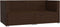vidaXL - Tweezitsbank - met - kussens - poly - rattan - bruin