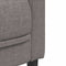 vidaXL - Tweezitsbank - stof - taupe