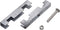 vidaXL - U-matverbinding - 10 - sets - zilverkleurig