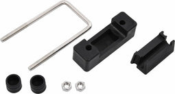 vidaXL - U-verbinding - met - kunststof - voor - hekpaal - 25 - sets - 60x40 - mm