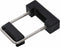 vidaXL - U-verbinding - met - kunststof - voor - hekpaal - 25 - sets - 60x40 - mm