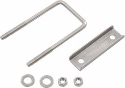 vidaXL - U-verbinding - voor - hekpaal - 25 - sets - 60x40 - mm