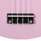 vidaXL - Ukuleleset - met - tas - voor - kinderen - sopraan - 21'' - roze