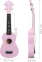 vidaXL - Ukuleleset - met - tas - voor - kinderen - sopraan - 21'' - roze