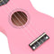 vidaXL - Ukuleleset - met - tas - voor - kinderen - sopraan - 21'' - roze