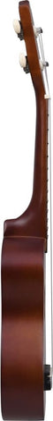 vidaXL - Ukuleleset - met - tas - voor - kinderen - sopraan - 21'' - donkerhoutkleurig