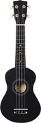 vidaXL - Ukuleleset - met - tas - voor - kinderen - sopraan - 21'' - zwart