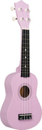 vidaXL - Ukuleleset - met - tas - voor - kinderen - sopraan - 21'' - roze