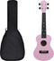 vidaXL - Ukuleleset - met - tas - voor - kinderen - sopraan - 23'' - roze