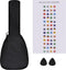 vidaXL - Ukuleleset - met - tas - voor - kinderen - sopraan - 23'' - donkerhoutkleurig