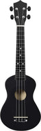 vidaXL - Ukuleleset - met - tas - voor - kinderen - sopraan - 23'' - zwart