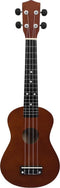 vidaXL - Ukuleleset - met - tas - voor - kinderen - sopraan - 23'' - donkerhoutkleurig