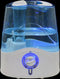 vidaXL Ultrasone bevochtiger met koele mist en nachtlamp 6 L 300 ml/u