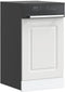 vidaXL - Vaatwaspaneel - Kalmar - 45x1,5x67 - cm - bewerkt - hout - wit