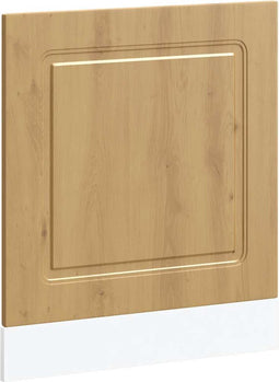 vidaXL - Vaatwaspaneel - Kalmar - 60x1,5x67 - cm - bewerkt - hout - artisanaal - eiken