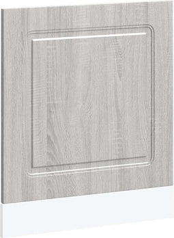 vidaXL - Vaatwaspaneel - Kalmar - 60x1,5x67 - cm - bewerkt - hout - grijs - sonoma