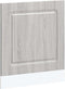 vidaXL - Vaatwaspaneel - Kalmar - 60x1,5x67 - cm - bewerkt - hout - grijs - sonoma