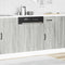 vidaXL - Vaatwaspaneel - Kalmar - 60x1,5x67 - cm - bewerkt - hout - grijs - sonoma