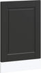 vidaXL - Vaatwaspaneel - Porto - 45x1,5x67 - cm - bewerkt - hout - zwart