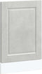 vidaXL - Vaatwaspaneel - Porto - 45x1,5x67 - cm - bewerkt - hout - betongrijs