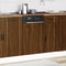 vidaXL - Vaatwaspaneel - Porto - 45x1,5x67 - cm - bewerkt - hout - bruin - eikenkleur