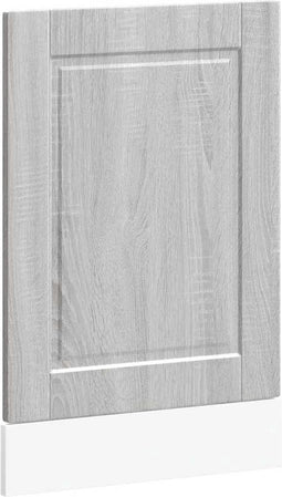 vidaXL - Vaatwaspaneel - Porto - 45x1,5x67cm - bewerkt - hout - grijs - sonoma - eiken