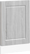 vidaXL - Vaatwaspaneel - Porto - 45x1,5x67cm - bewerkt - hout - grijs - sonoma - eiken